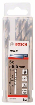    HSS-G Standardline, DIN 338 9,5 x 81 x 125 mm 2608595076